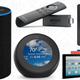 Amazon Echo Spot | $115 | Amazon
Amazon Echo | $85 | Amazon
Amazon Echo Show | $180 | Amazon
Element 65" Fire TV 4K | $650 | Amazon
Fire 7 Tablet | $40 | Amazon
Fire HD 8 Tablet | $60 | Amazon
Fire HD 10 Tablet | $120 | Amazon
Kindle Paperwhite | $100 | Amazon
Kindle | $60 | Amazon
Amazon Cloud Cam | $100 | Amazon